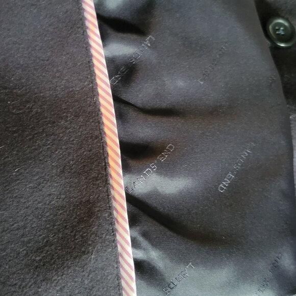 Lands End Wool Blend Peacoat - Picture 16 of 16